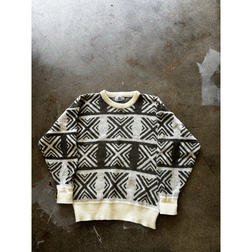 90s Vintage fight club style sweater